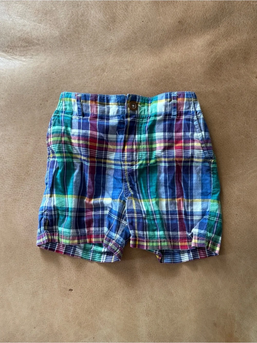 Polo Ralph Lauren Plaid Shorts Toddler Size 18 Months